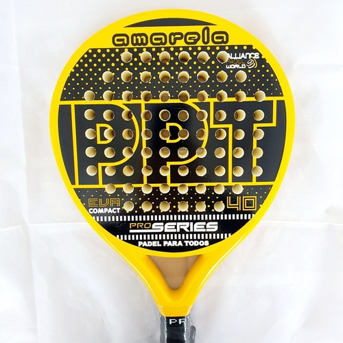 Imagen 3 de 7 de Paleta De Padel Ppt Amarela