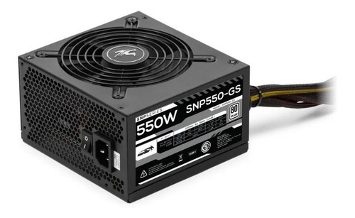 Imagen 1 de 8 de Fuente 550w Sentey Snp550-gs 80+ Gamer 80 Plus White