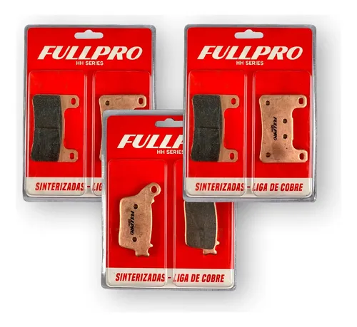 Kit Pastilha Freio Fullpro Zx10r 2011 2012 - 2015 2016 | MercadoLivre