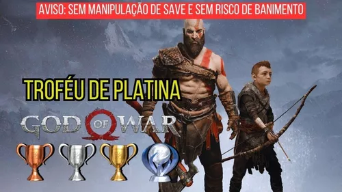 God Of War - Troféu De Platina (ps4)