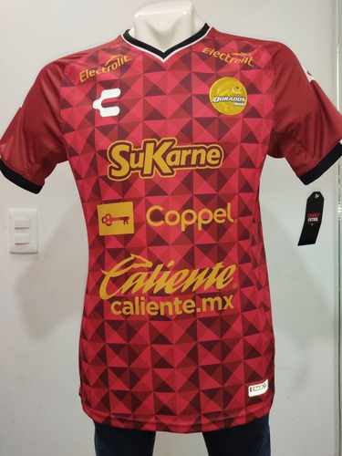 Jersey Dorados De Sinaloa Charly 2018 2019 Rojo