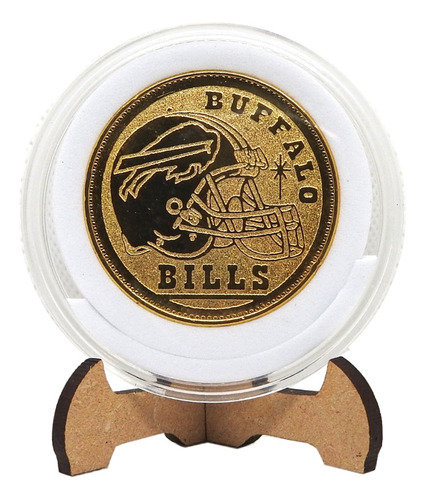 Buffalo Bills Moneda Artesanal Coleccionable