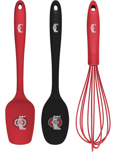 The Sports Vault Ncaa - Juego De Utensilios De Cocina Unisex