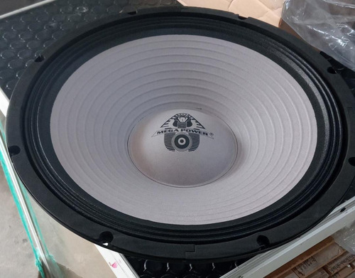Par De Bocinas 15 Pul Mega Power 400 Watts 8 Ohms Gris