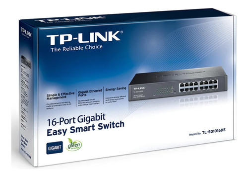 Switch Smart Tp-link Tl-sg1016de 16 Puertos - Revogames