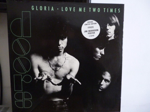 The Doors Gloria Love Me Two Times Vinilo 12 Poster Jcd055