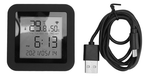 Medidor De Temperatura Y Humedad, Higrómetro Digital
