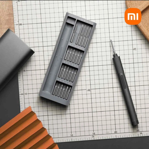 Kit Chave Fenda Precisão Elétrica Mijia 2 Xiaomi Mi Cinza