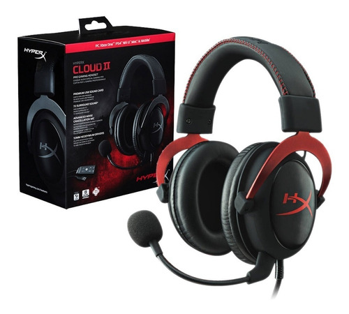 Headset Gamer Hyperx Cloud 2 Pc Ps4 Xbox One Wiiu