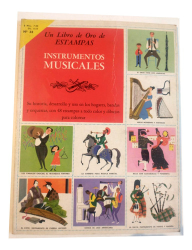 Instrumentos Musicales - Un Libro De Oro De Estampas Novaro