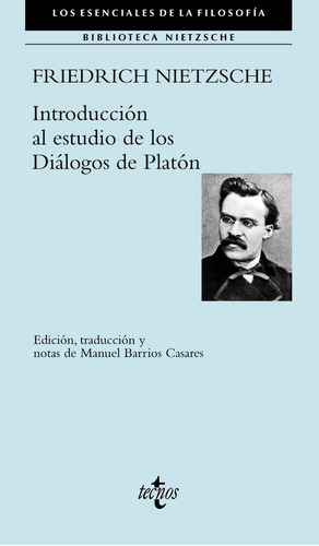 Introducciãâ³n Al Estudio De Los Diãâ¡logos De Platãâ³n, De Nietzsche, Friedrich. Editorial Tecnos, Tapa Blanda En Español