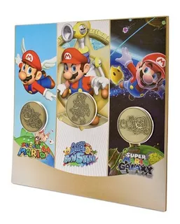 Nintendo Mario Set Coins Pack 30th Aniversary