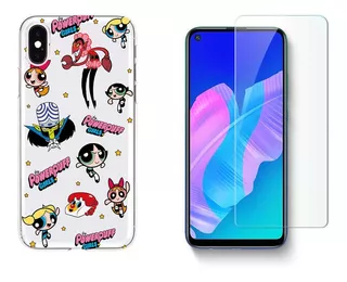 Funda + Vidrio Templado Superpoderosas I Para Samsung Galaxy