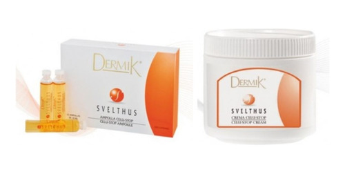 Crema Anticelulitis Dermik  + Ampollas Celu-stop 