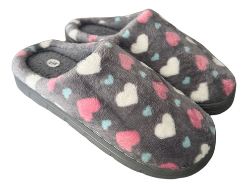 Pantuflas Mujer Calentitas Invierno Suaves Comodas Adultos