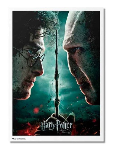 Poster Harry Potter And The Deathly Hallows Reliquias Muerte