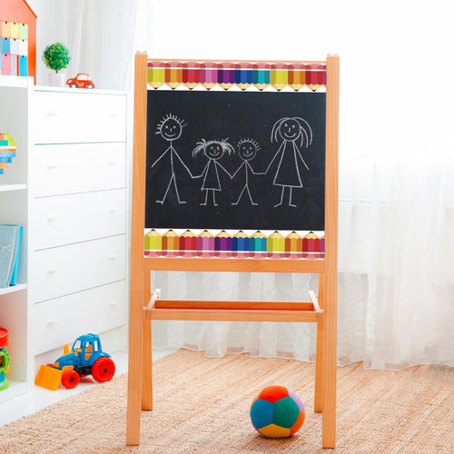Bordes De Tablon De Anuncios, Lápices Borde De Tablon