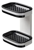 Comprar Jabonera Doble Nivel Con Pega Pega Resistente Al Agua