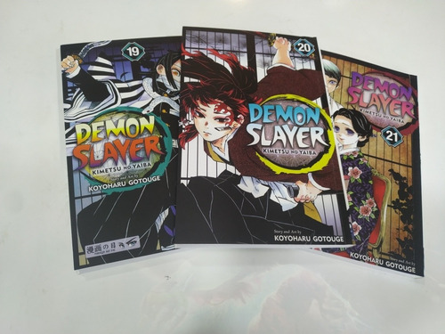Libro Manga Demon Slayer Combo X 3 Tomos  19- 20 - 21 Envío 