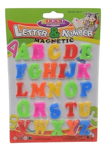 Letras Magneticas Imanes Heladera O Pizarra Did ctico 2.5cm