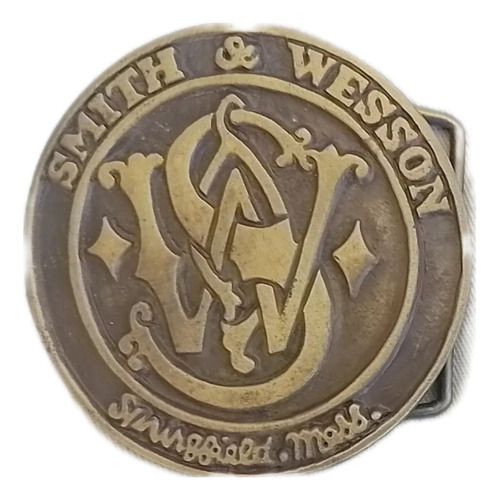 Hebilla Cinturon - Smith & Wesson De Arlington Brass