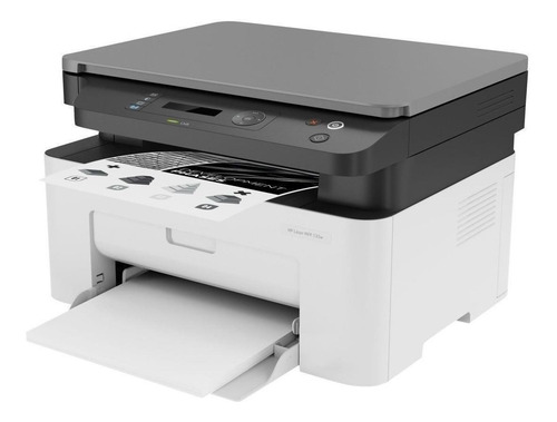 Impresora multifunción HP LaserJet Pro 135W con wifi blanca y negra 110V - 127V MFP 135w