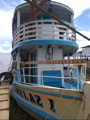 Barco Em Madeira - Motor Cumins 210