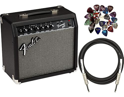 ~? Fender Frontman 20g Guitar Combo Amplifier - Paquete Negr