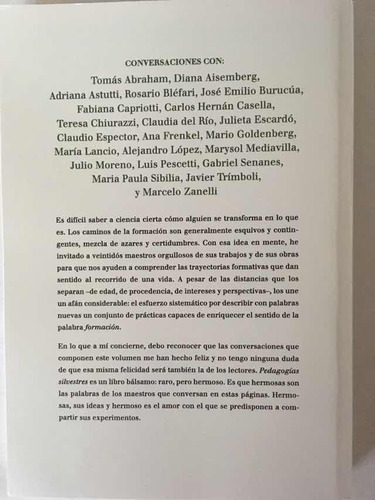 Pedagogías Silvestres - Estanislao Antelo - Arandú