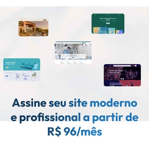 Desenvolvimento Criação De Site Assinatura Mensal