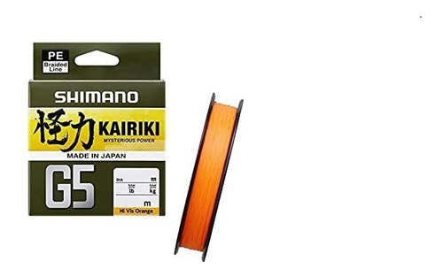 Multifilamento Shimano Kairiki G5 150mts Carrete