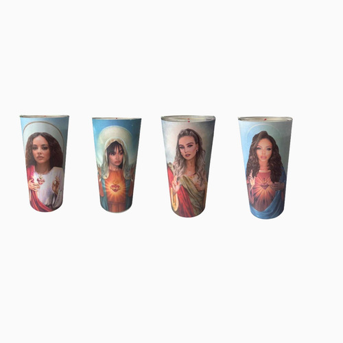 Veladora Decorativa Artista Grupo Little Mix 4 Velas