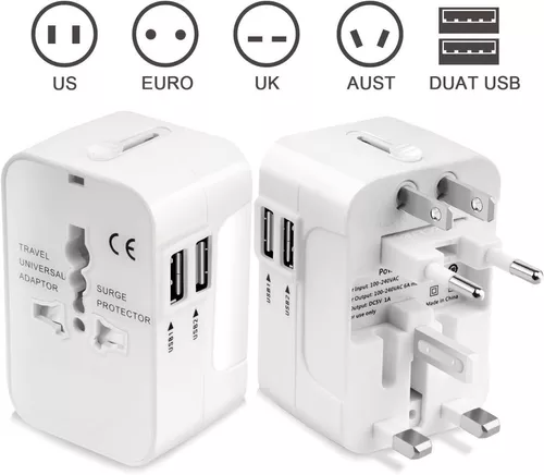 Los 5 mejores adaptadores de corriente universal para cargar tus  dispositivos en más de 150 países