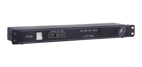 Imagem 1 de 3 de Filtro De Linha 1500w 8 Tomadas Ll9t6kl Ll Áudio