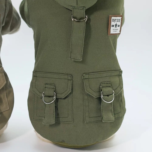 Chamarra Mascota Invierno Con Gorro Cazadora+perro+gato
