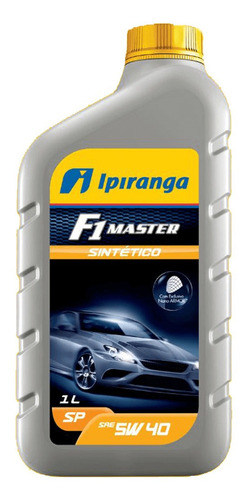 Oleo Ipiranga 5w40 F1 Master Sintético 1lt