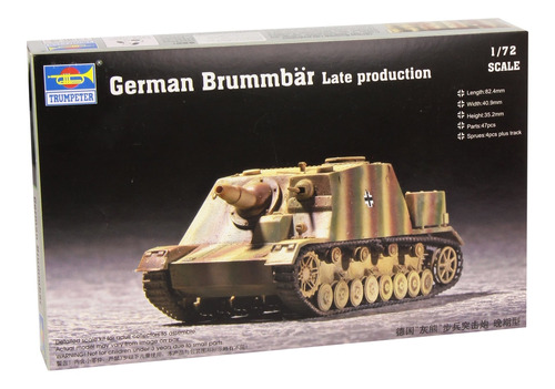 Trumpeter 1 72 Aleman Brummbar Late Produccion Tanque