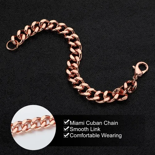 Tondiamo - Pulsera De Cobre Para Hombre, Regalo De San