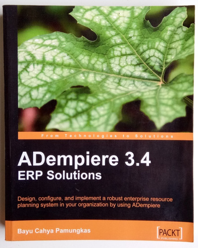 Adempiere 3.4 Erp Solutions Pamungkas Soft Business Libro