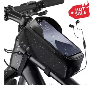 Bicicleta Bolsa De Celular Impermeable Pantalla Táctil 6.8in