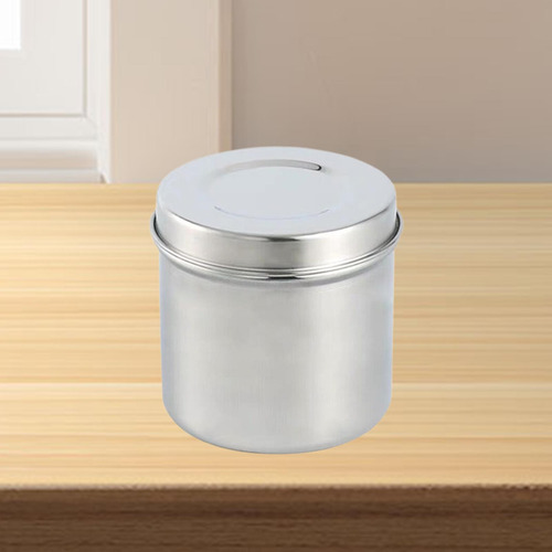 Tarro De Ungüento Médico De Acero 9 Cm X 9,2 Cm