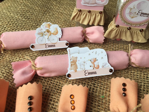 Candy Bar Golosinas Personalizadas Tela Bautismo Cumpleaños!