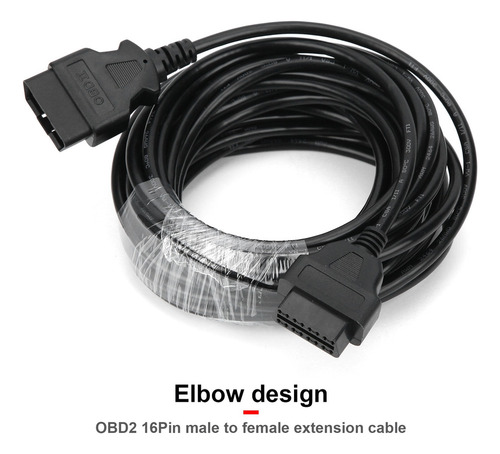 L Adaptador De Diagnóstico Obd2 Cable De Extensión Obdii