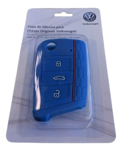 Capa Silicone Chave Canivete Golf Novo Polo Virtus Vw