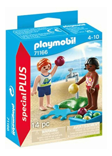 Playmobil Special Plus Niños Con Globos De Agua 71166