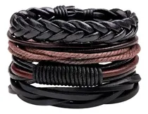 Comprar Pulseras Y Brazaletes Pulseras De Cuero Para Hombre Joyería