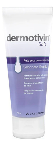 Galderma Dermotivin Soft Sabonete Liquido 70ml