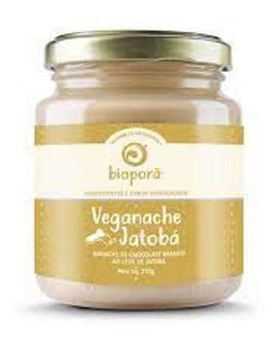 Veganache Jatobá Chocolate Branco Ao Leite Bioporã 210g