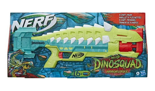 Lanzador Nerf Dinosquad Armorstrike Dinosaurio Original