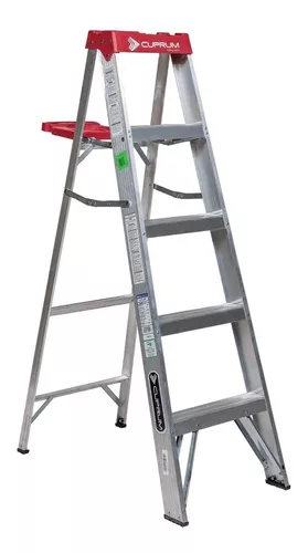 comprar Escalera De Tijera Cuprum C-2312-05n De 1.53m 150 Kg